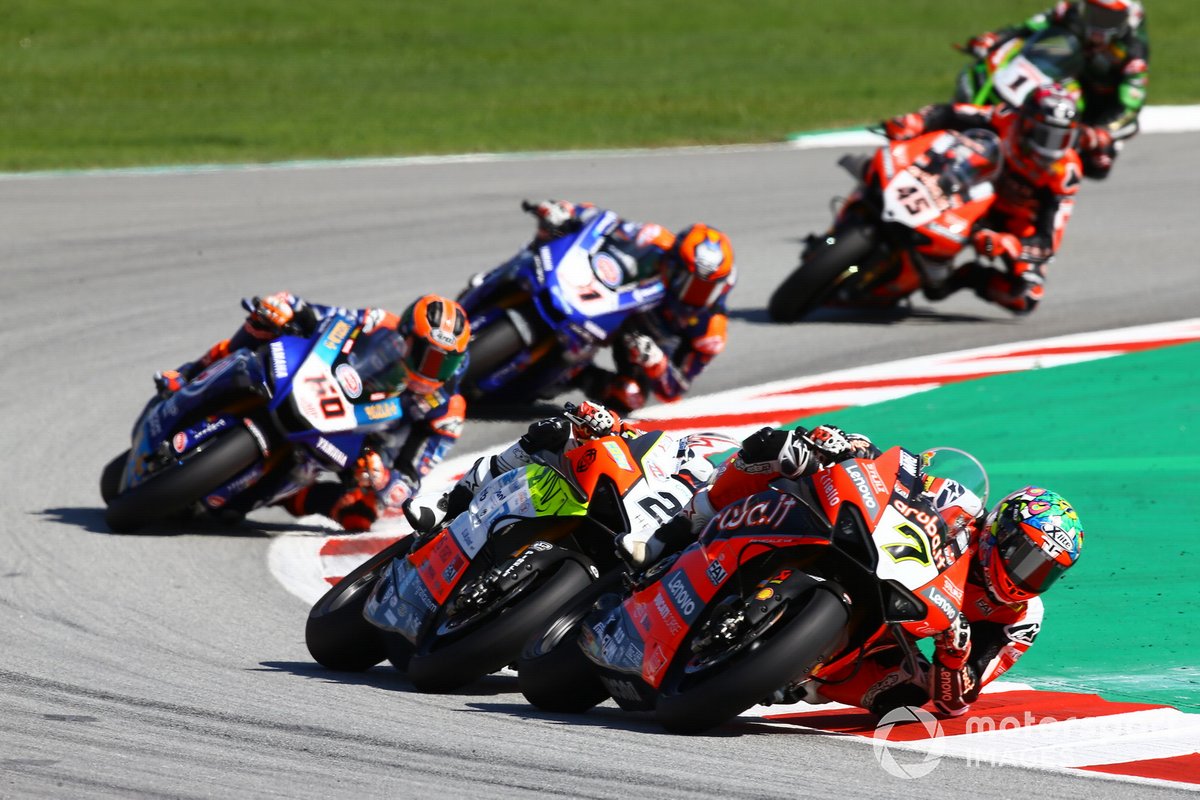 Chaz Davies, ARUBA.IT Racing Ducati, Michael Ruben Rinaldi, Team Goeleven