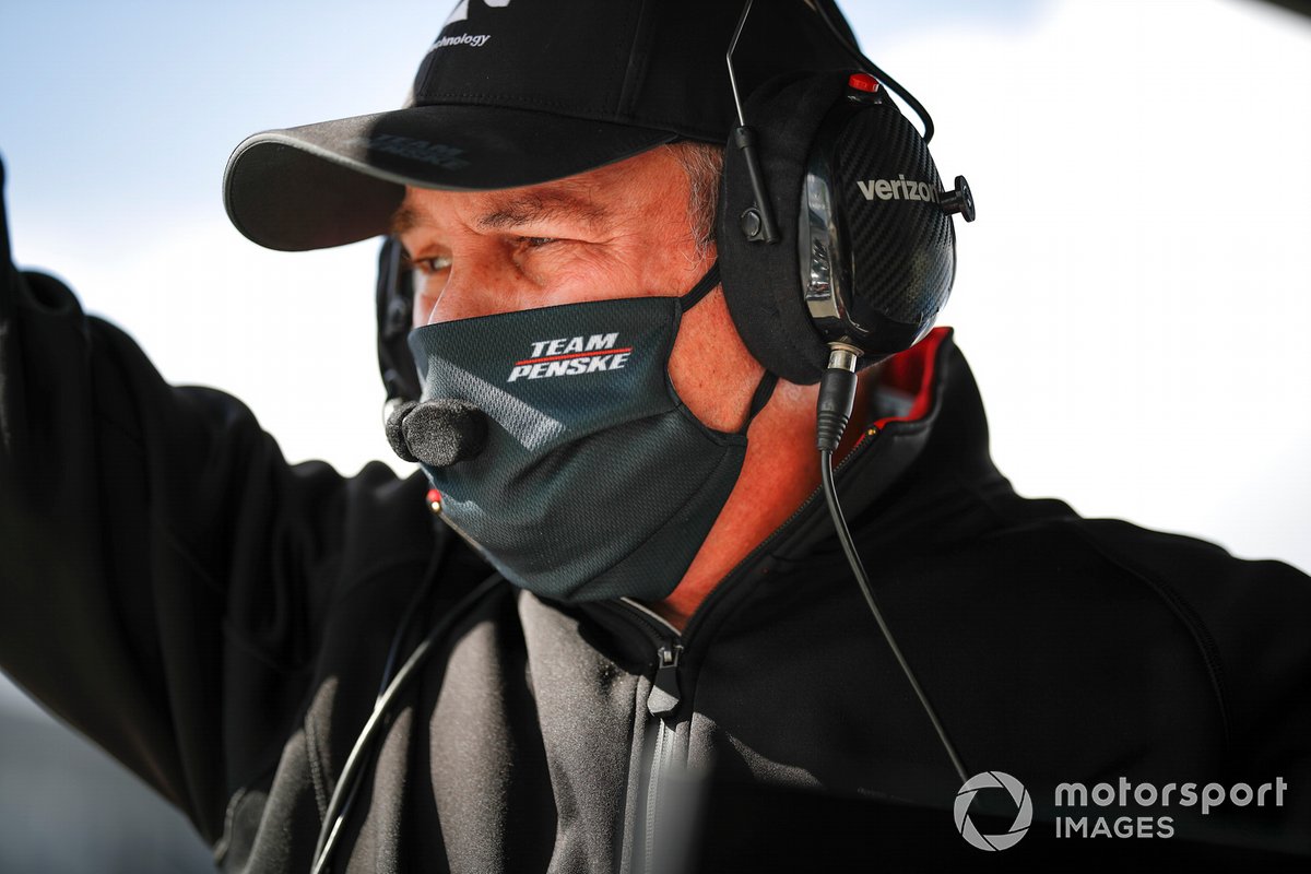 Simon Pagenaud, Team Penske Chevrolet, miembros del equipo