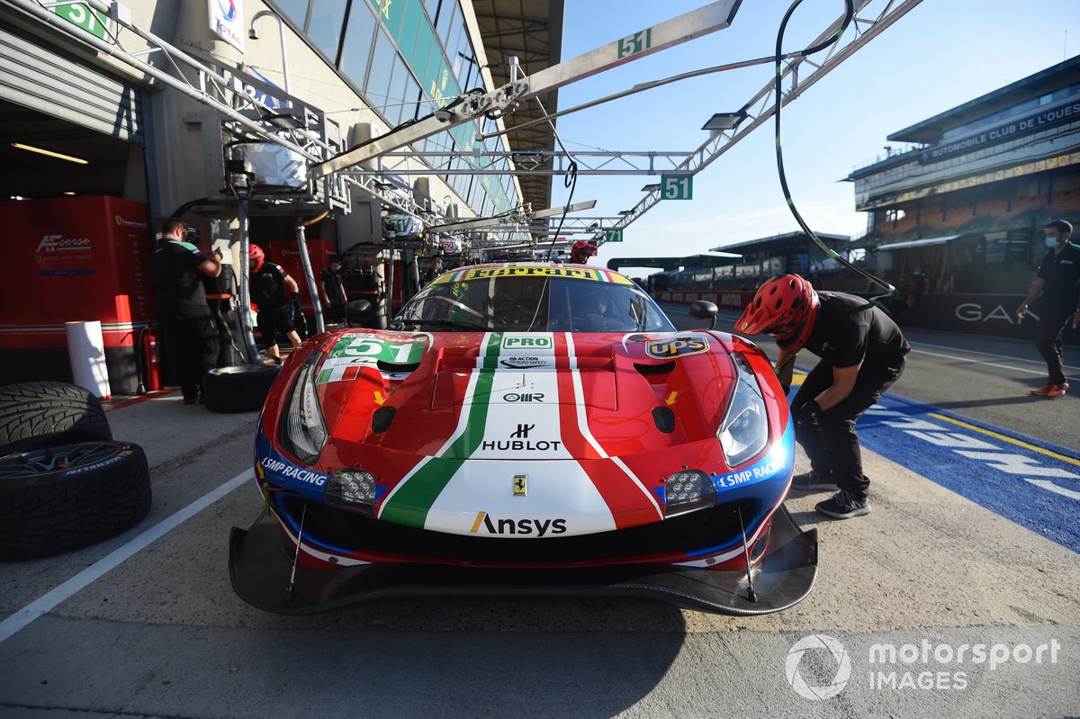 #51 AF Corse Ferrari 488 GTE EVO: Alessandro Pier Guidi, James Calado, Daniel Serra