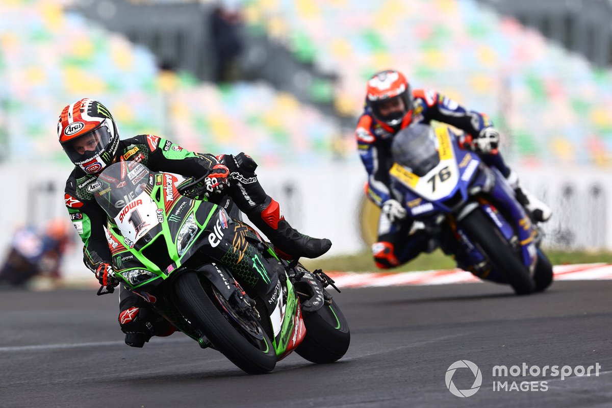 Jonathan Rea, Kawasaki Racing Team, Loris Baz, Ten Kate Racing Yamaha