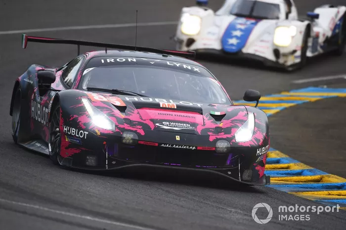 #85 Iron Lynx Ferrari 488 GTE Evo: Manuela Gostner, Rahel Frey, Michelle Gatting