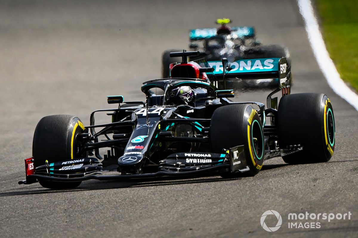 Lewis Hamilton, Mercedes F1 W11, Valtteri Bottas, Mercedes F1 W11