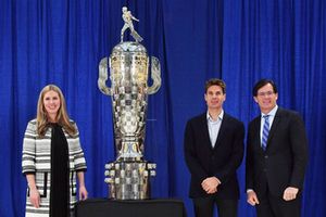 Will Power Borg Warner Trophy unveiling