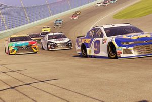 Captura de pantalla del videojuego NASCAR Heat 3.