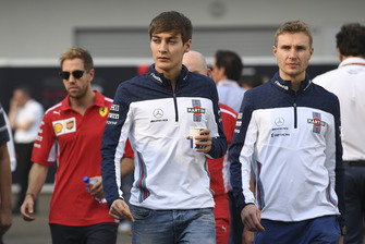 George Russell, Williams Racing ve Sergey Sirotkin, Williams Racing