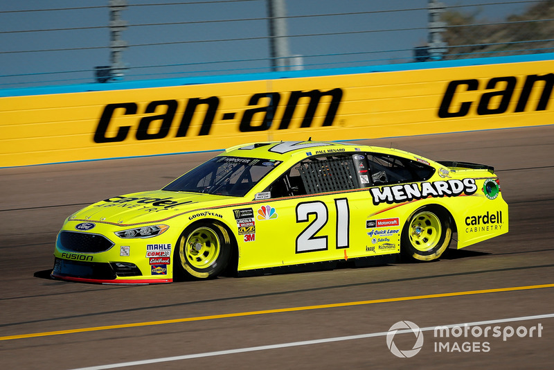 11. Paul Menard, Wood Brothers Racing, Ford Fusion Menards / Cardell