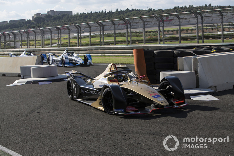 Jean-Eric Vergne, DS TECHEETAH, DS E-Tense FE19, Alexander Sims BMW I Andretti Motorsports, BMW iFE.18