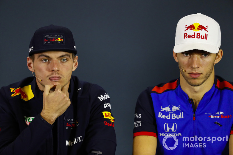 Max Verstappen, Red Bull Racing, Pierre Gasly, Toro Rosso