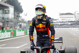 Pole man Daniel Ricciardo, Red Bull Racing