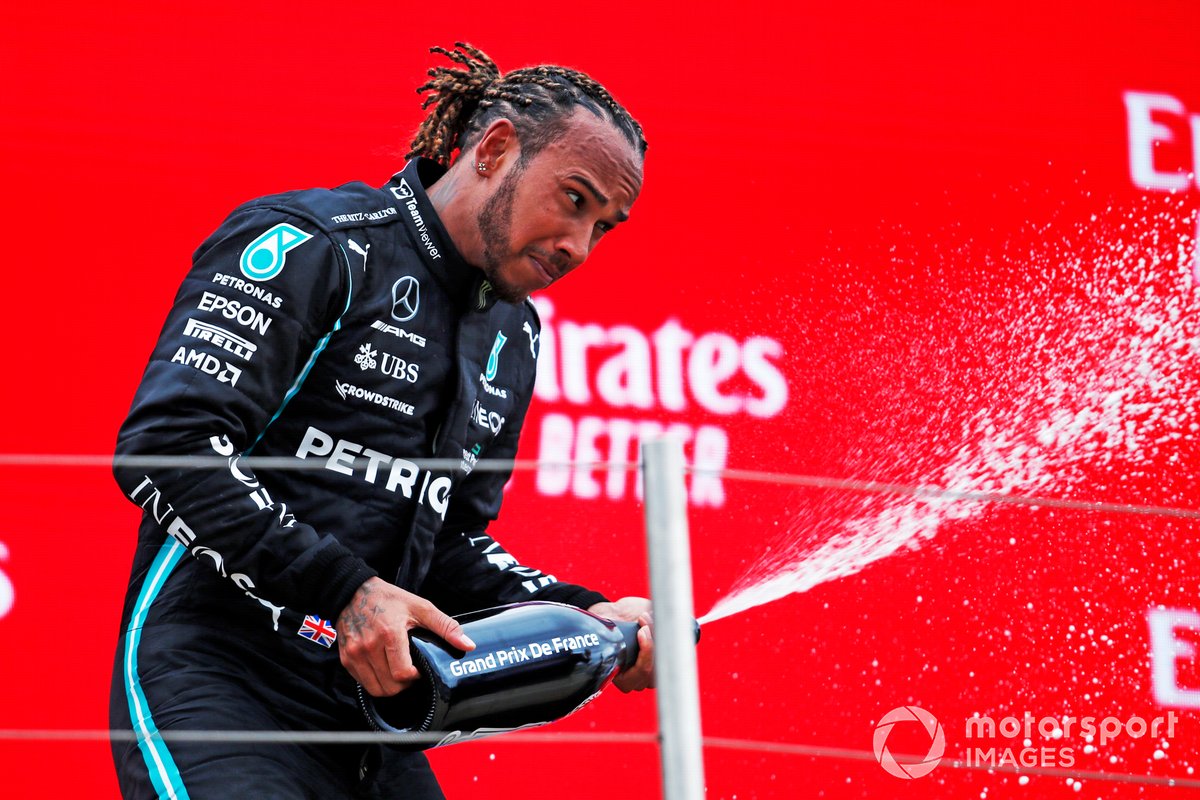 Lewis Hamilton, Mercedes, 2° classificato