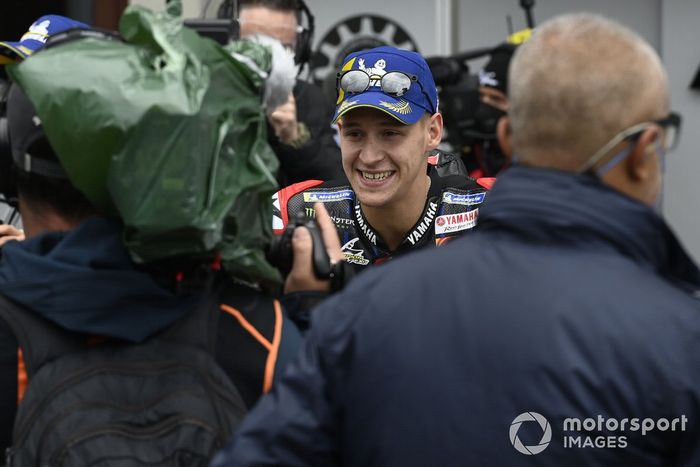 Ganador de la pole Fabio Quartararo, Yamaha Factory Racing