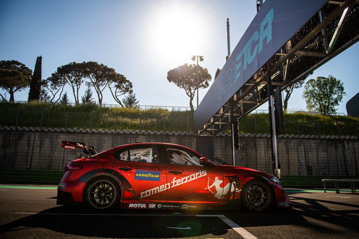 Stefano Coletti, Oliver Webb, Romeo Ferraris, Alfa Romeo Giulia ETCR