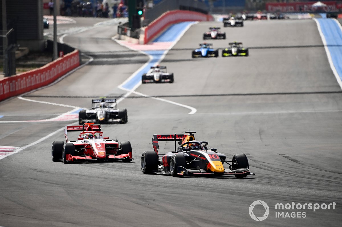 Jak Crawford, Hitech Grand Prix y Olli Caldwell, Prema Racing