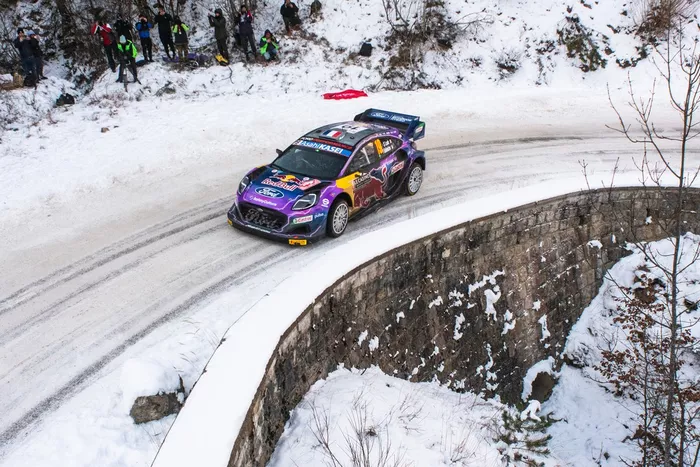 Sébastien Loeb, Isabelle Galmiche, M-Sport Ford World Rally Team Ford Puma Rally1