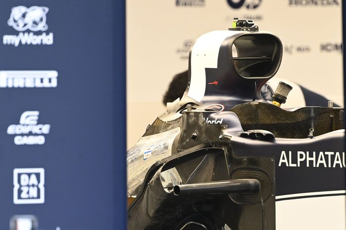 Caja de aire del AlphaTauri AT02