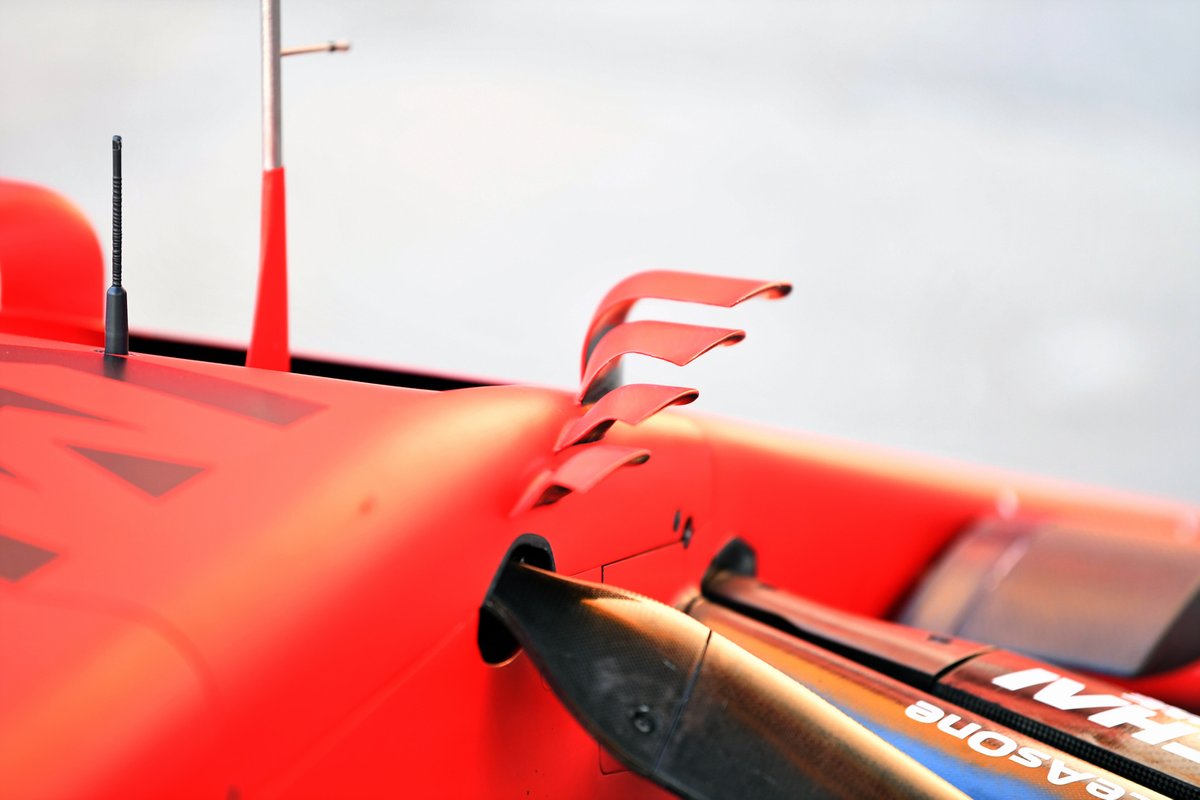 Detalle del Ferrari SF21
