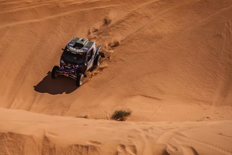 #311 Yamaha powered by X-Raid Team: Camelia Liparoti, Xavier Blanco
