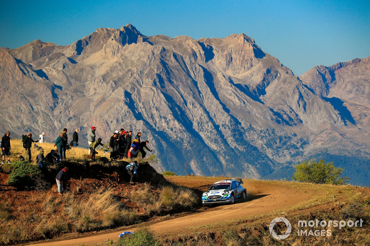 Gus Greensmith, Chris Patterson, M-Sport Ford WRT Ford Fiesta WRC