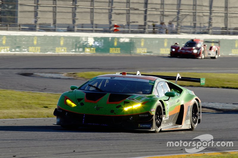 #11 GRT Grasser Racing Team Lamborghini Huracan GT3: Richard Heistand, Steijn Schothorst, Albert Costa, Franck Perera