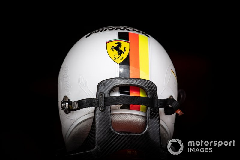 Casco di Sebastian Vettel, Ferrari