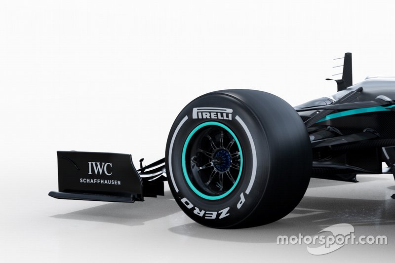 Detalles del Mercedes AMG F1 W11