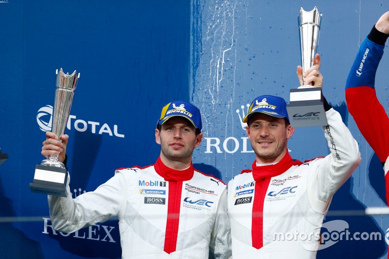Podio: #92 Porsche GT Team Porsche 911 RSR - 19: Michael Christensen, Kevin Estre