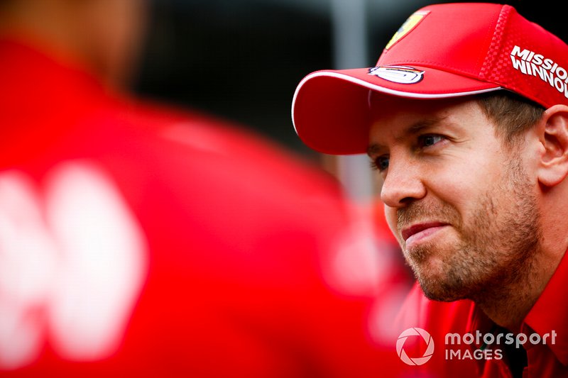 Sebastian Vettel, Ferrari parla ai media