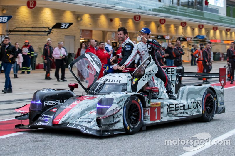 #1 Rebellion Racing - Rebellion R13 - Gibson: Bruno Senna, Gustavo Menezes, Norman Nato