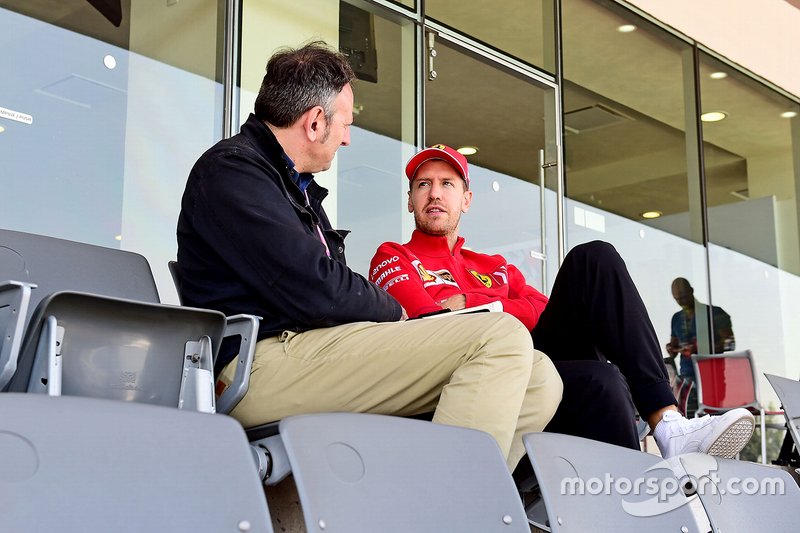 Roberto Chinchero intervista Sebastian Vettel, Ferrari SF90