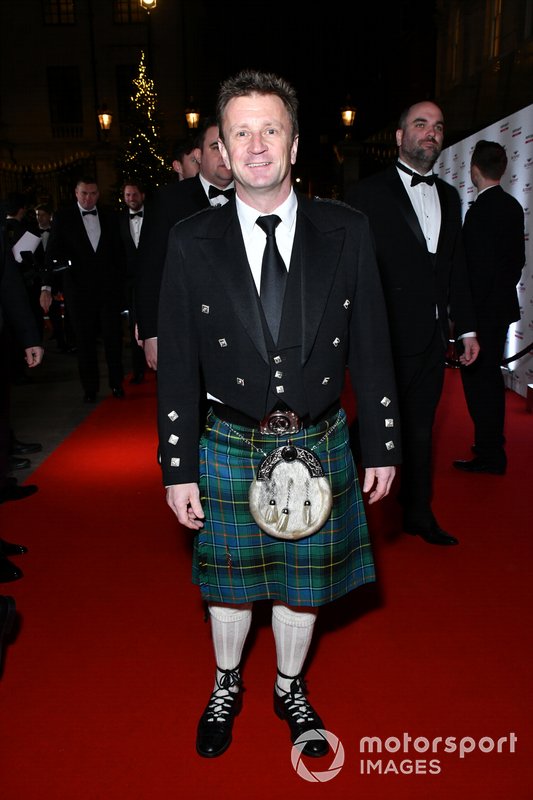 Allan McNish on the red carpet