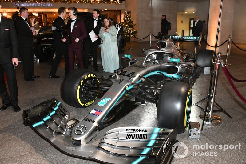 El Mercedes AMG F1 W10 de Lewis Hamilton
