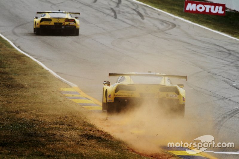 #3 Corvette Racing Corvette C7.R: Jan Magnussen, Antonio Garcia, Mike Rockenfeller  #4 Corvette Racing Corvette C7.R: Oliver Gavin, Tommy Milner, Marcel Fässler