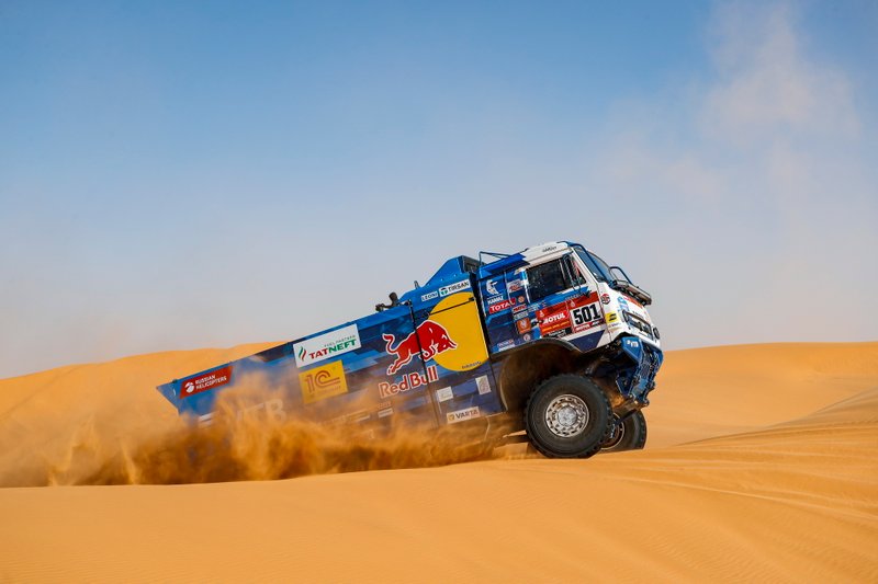 #501 Team KAMAZ Master: Dmitry Sotnikov, Ruslan Akhmadeev, Ilgiz Akhmetzianov