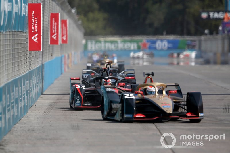 Jean-Eric Vergne, DS Techeetah, DS E-Tense FE20, Sébastien Buemi, Nissan e.Dams, Nissan IMO2