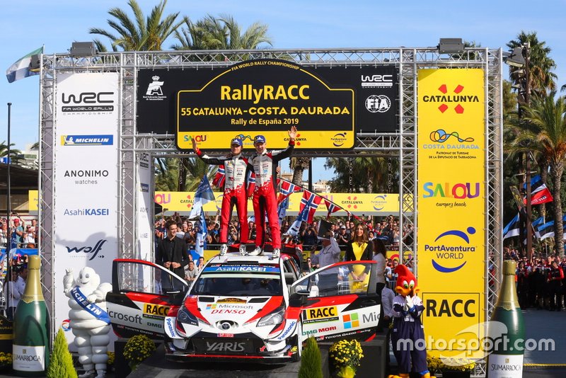 I Campioni Ott Tänak, Martin Järveoja, Toyota Gazoo Racing WRT Toyota Yaris WRC