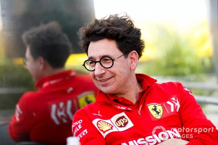 Mattia Binotto, Director de Ferrari 