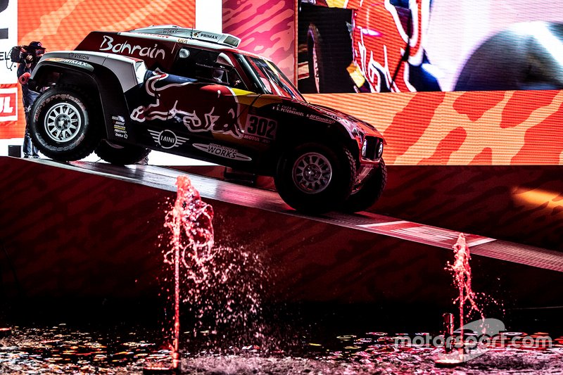 #302 JCW X-Raid Team: Stephane Peterhansel, Paulo Fiuza