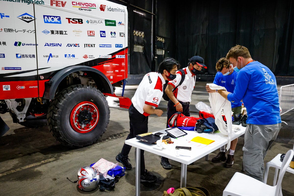 Verificaciones del Dakar 2021