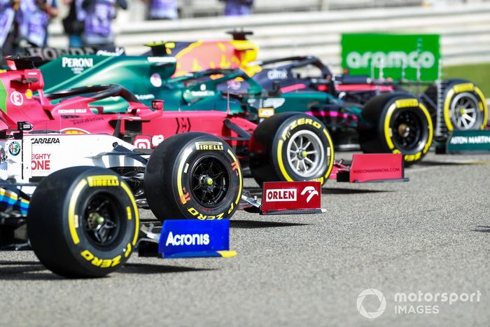 Neumáticos Pirelli en el Alfa Romeo Racing C41 y en otros coches