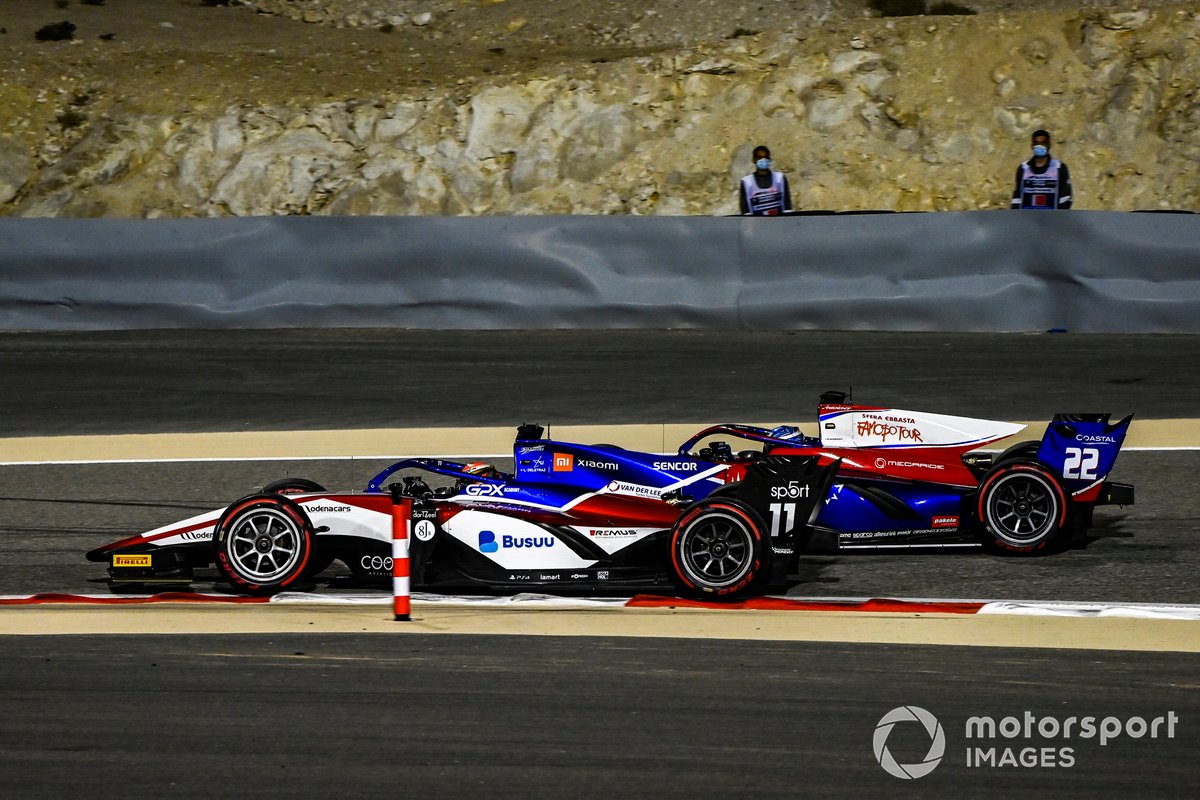 Louis Deletraz, Charouz Racing System, precede Roy Nissany, Trident