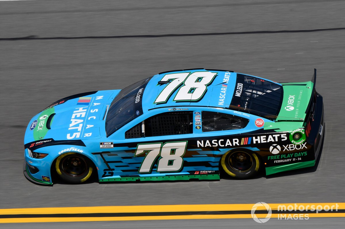 #78: B.J. McLeod, Live Fast Motorsports, Ford Mustang