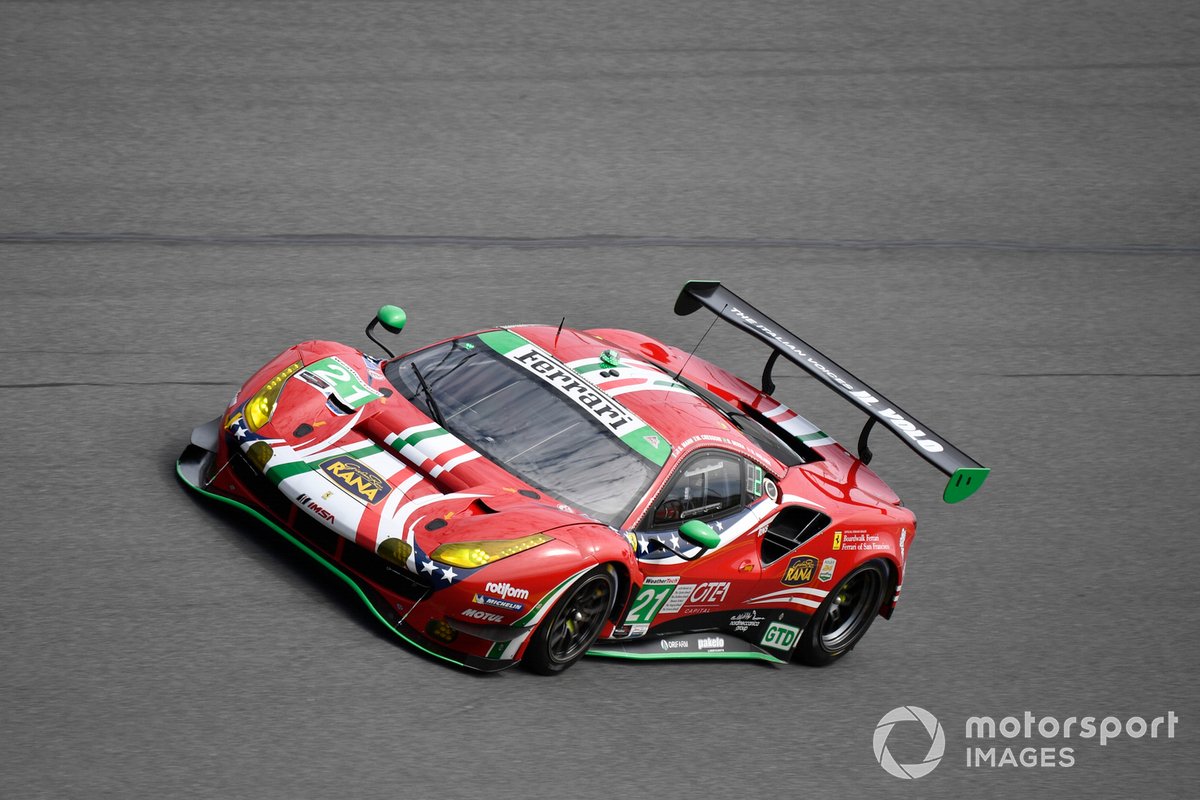 #21 Af Corse Ferrari 488 GT3, GTD: Nicklas Nielsen, Daniel Serra, Matteo Cressoni, Simon Mann