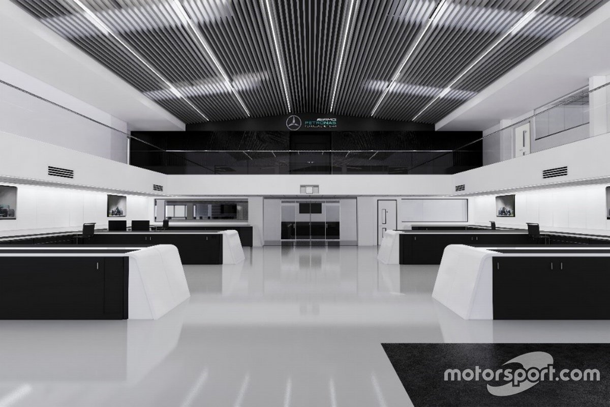 Mercedes-fabriek Brackley