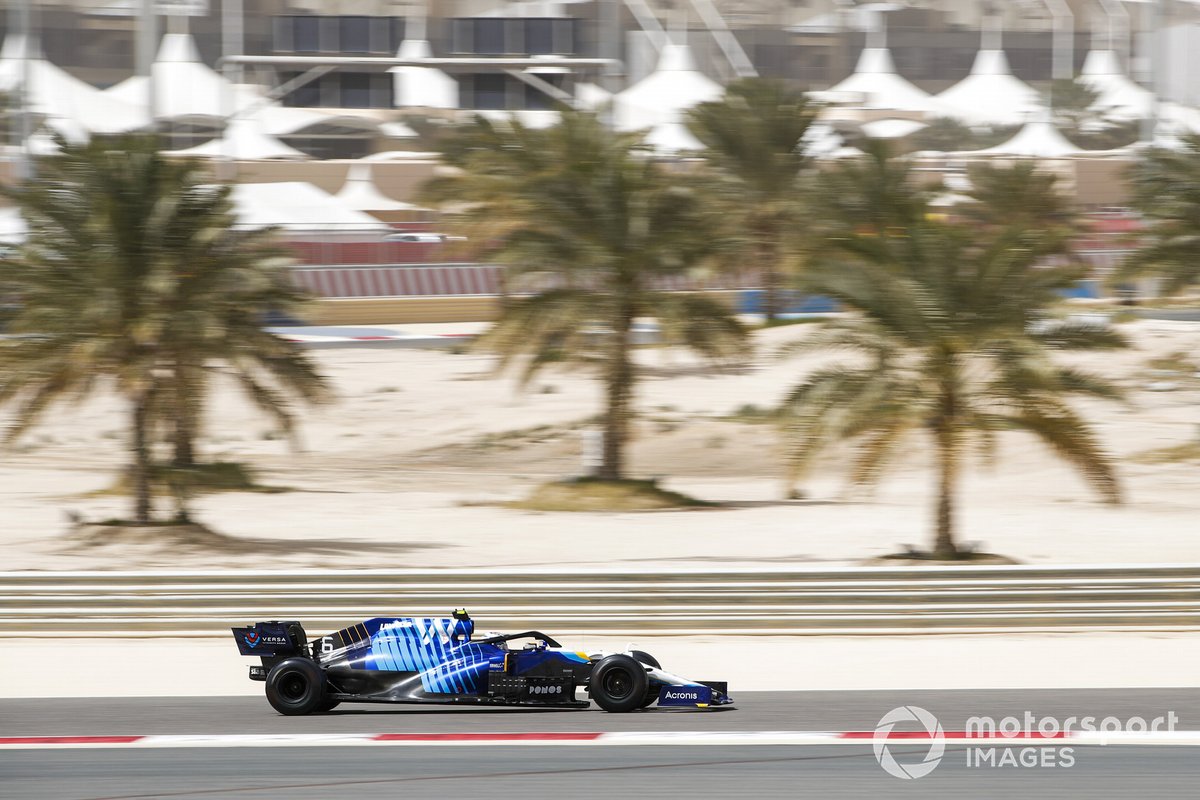 Nicholas Latifi, Williams FW43B