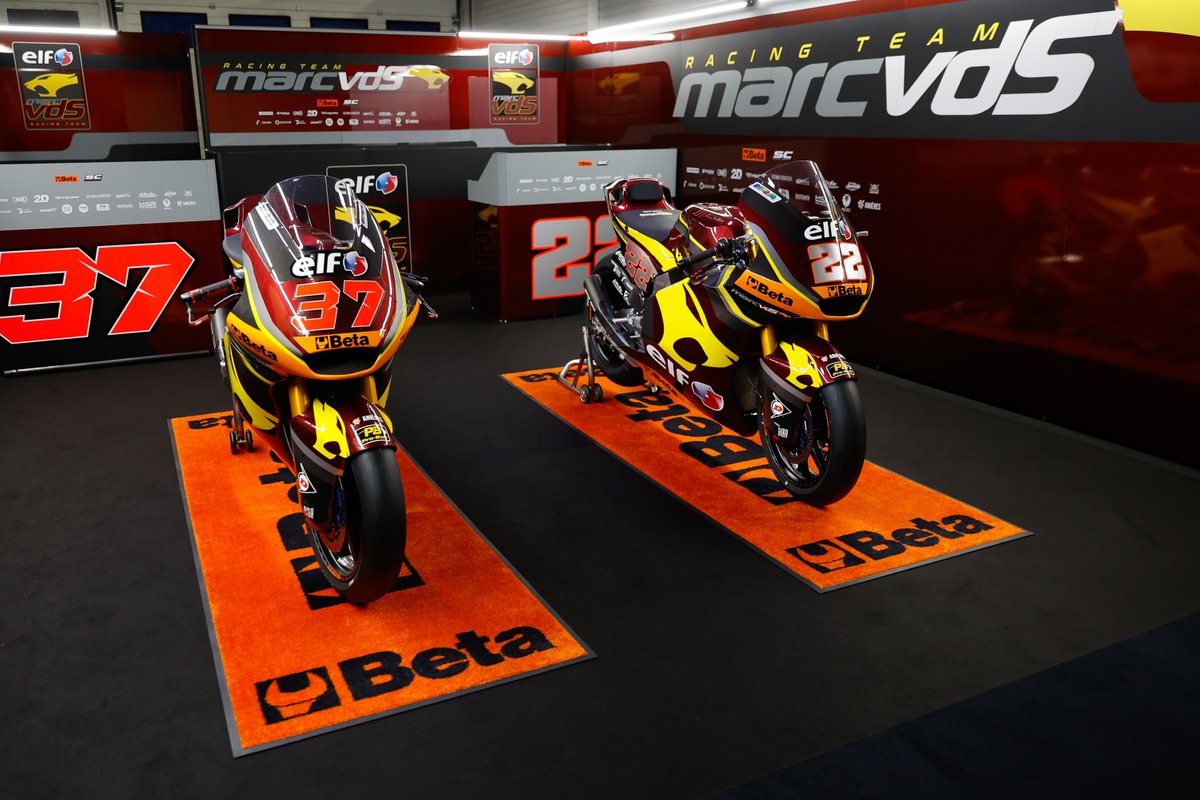 Motos Sam Lowes and Augusto Fernandez, Marc VDS Racing