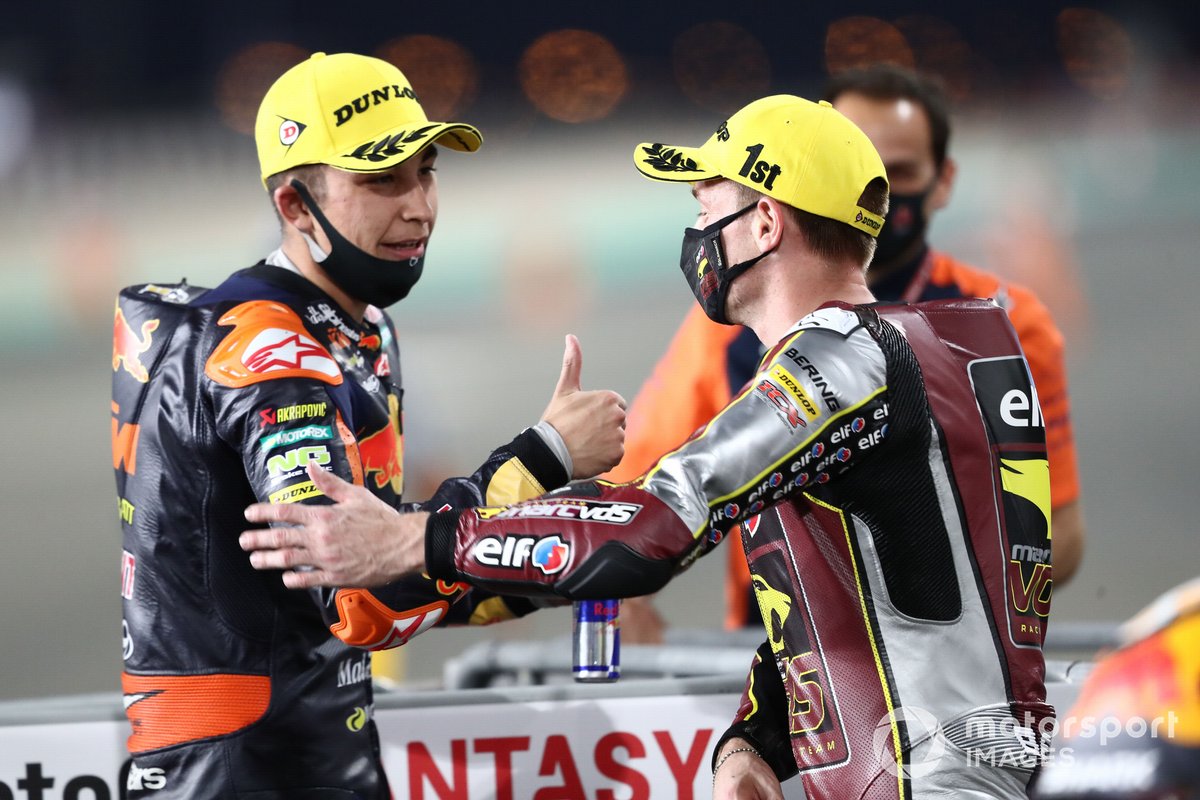 Raul Fernandez, Red Bull KTM Ajo Sam Lowes, Marc VDS Racing Team
