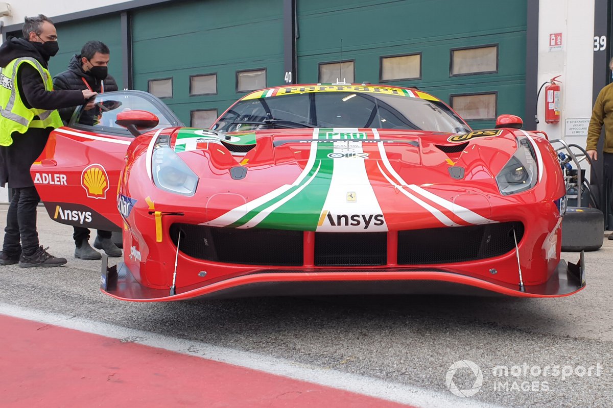 La Ferrari 488 GTE Evo di Alessandro Pier Guidi, James Calado, AF Corse