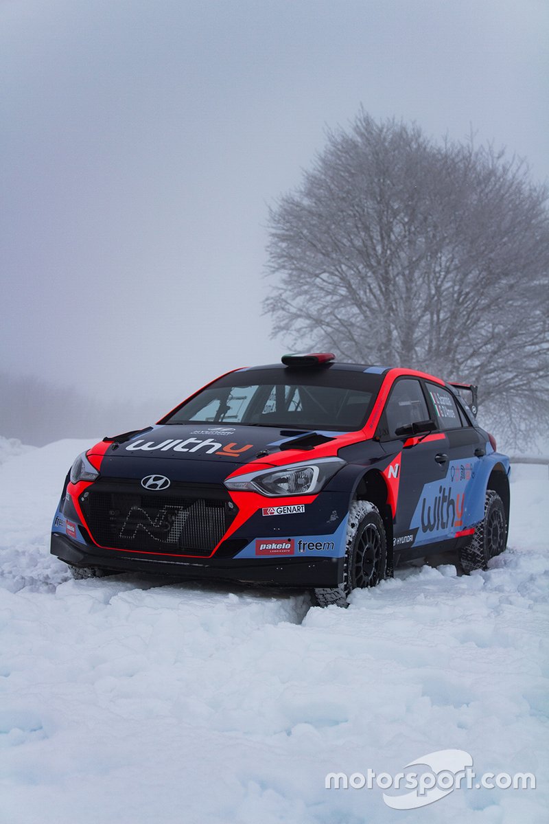 Umberto Scandola e Guido D'Amore, Team Hyundai Rally italia, Hyundai i20 New Generation R5