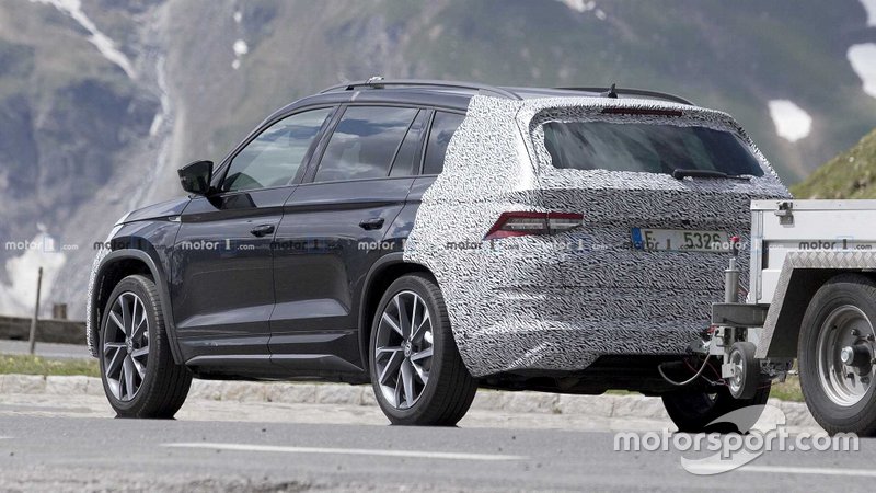 Шпигунське фото оновленого Skoda Kodiaq 2020 року