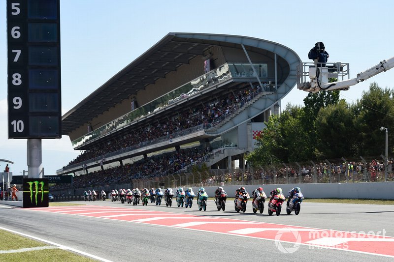 Gabriel Rodrigo, Gresini Racing, race start